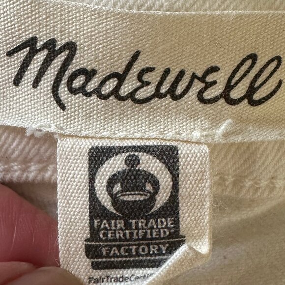 Madewell Women's Flea Market Flare Denim Jeans in Tile White Size 30 - Picture 4 of 6